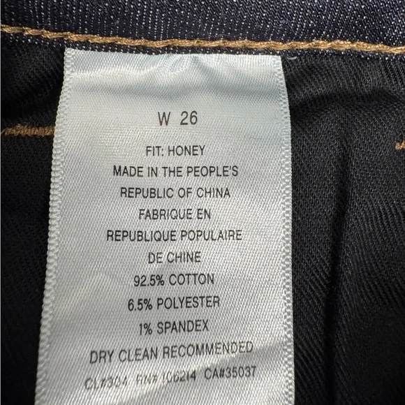 Joe's Jeans Dark Indigo Wide Leg Jeans - Picture 9 of 9